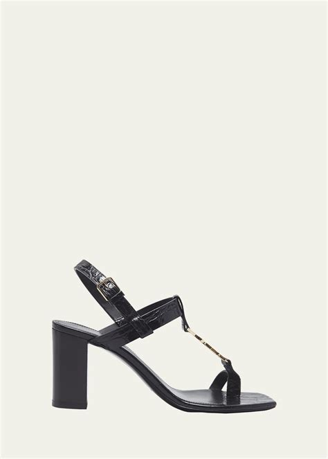 ysl toe ring sandals